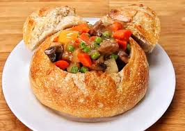 Disneyland's Slow CookBeef Stew Bread Bowl Recreated