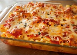 Chicken Parmesan Baked Penne Recipe