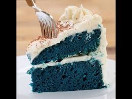 Rice Cooker Blue Velvet Cake